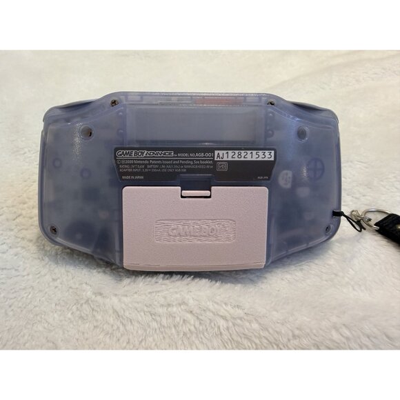 Nintendo Game Boy Advance GBA Console AGB-001 - Glacier - 100% OEM Tested WORKS - Picture 12 of 13